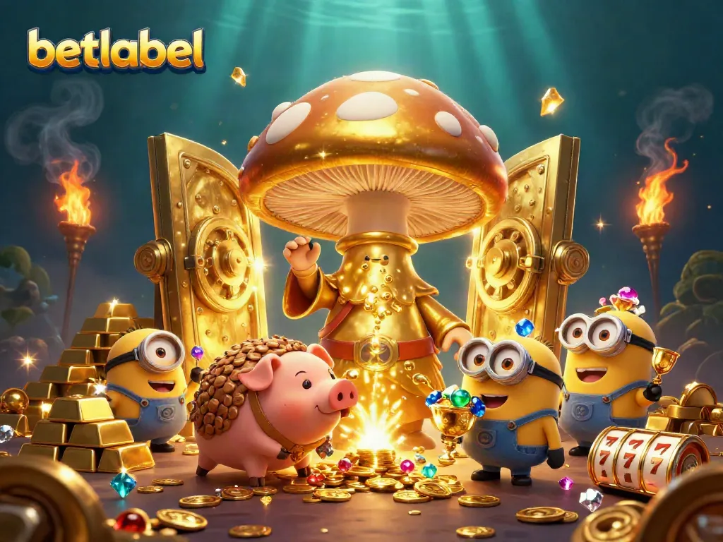 Engage with betlabel’s exciting world of gaming, featuring a magical mushroom wizard and treasure galore.